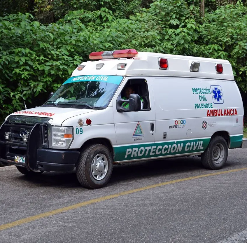 Ambulance at Zorra Canyon