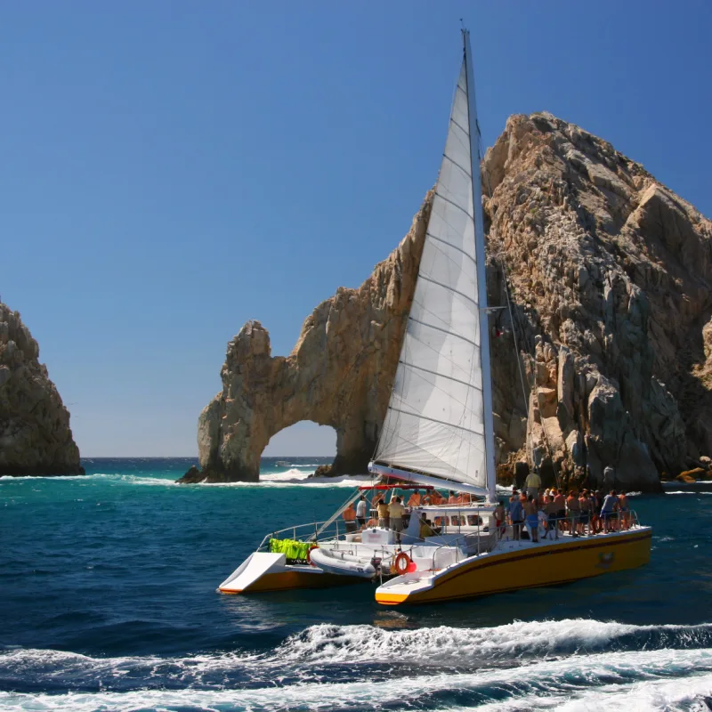 tourists on boat