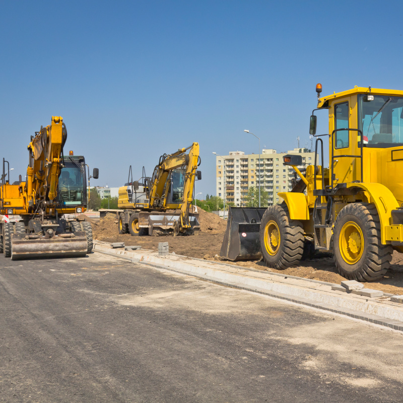 road construction equipment