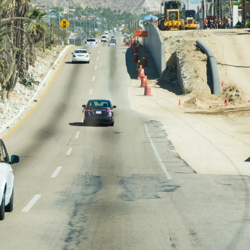 Road construction