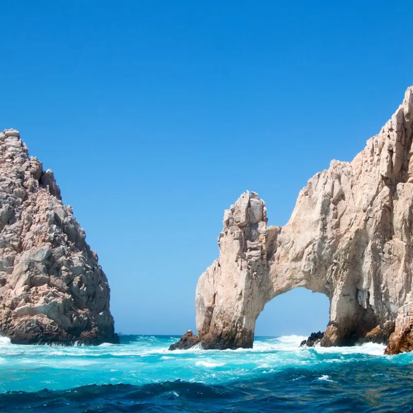 Rough Waters in Los Cabos Arch