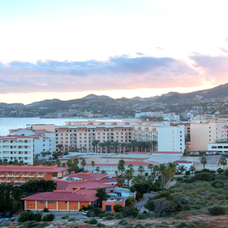 Hotel street on San Jose Del Cabo