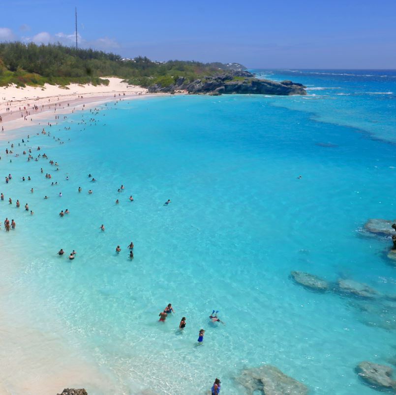 People on beach