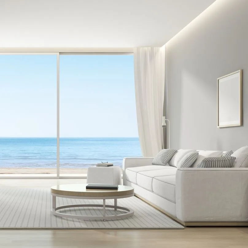 Luxury suite with ocean view