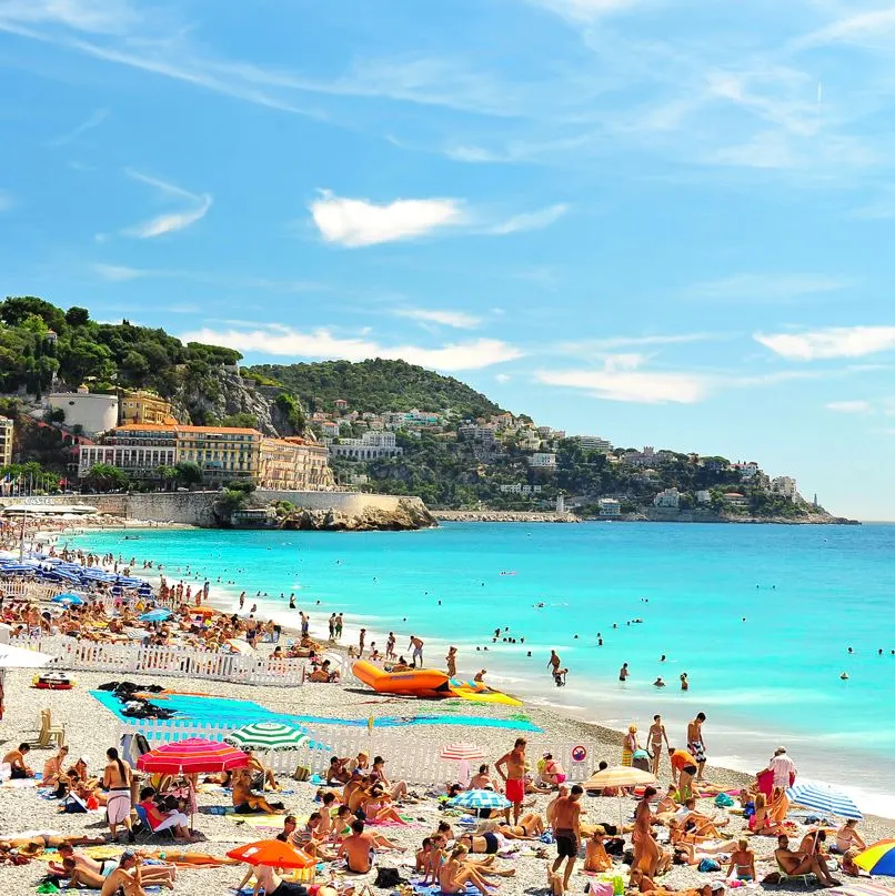 People on the beach