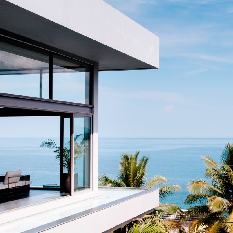 Luxury ocean view villa