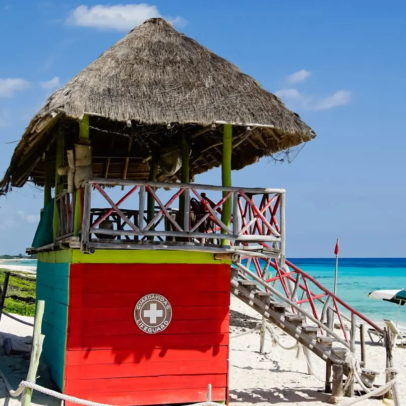 Lifeguard Hut Mexico