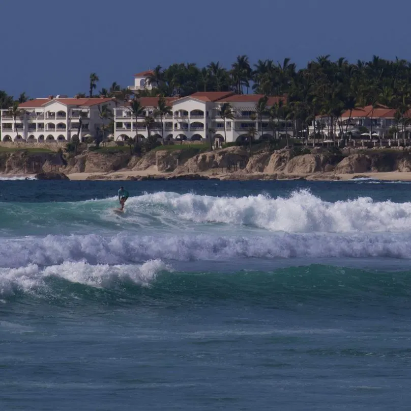 Surfing in Los Cabos