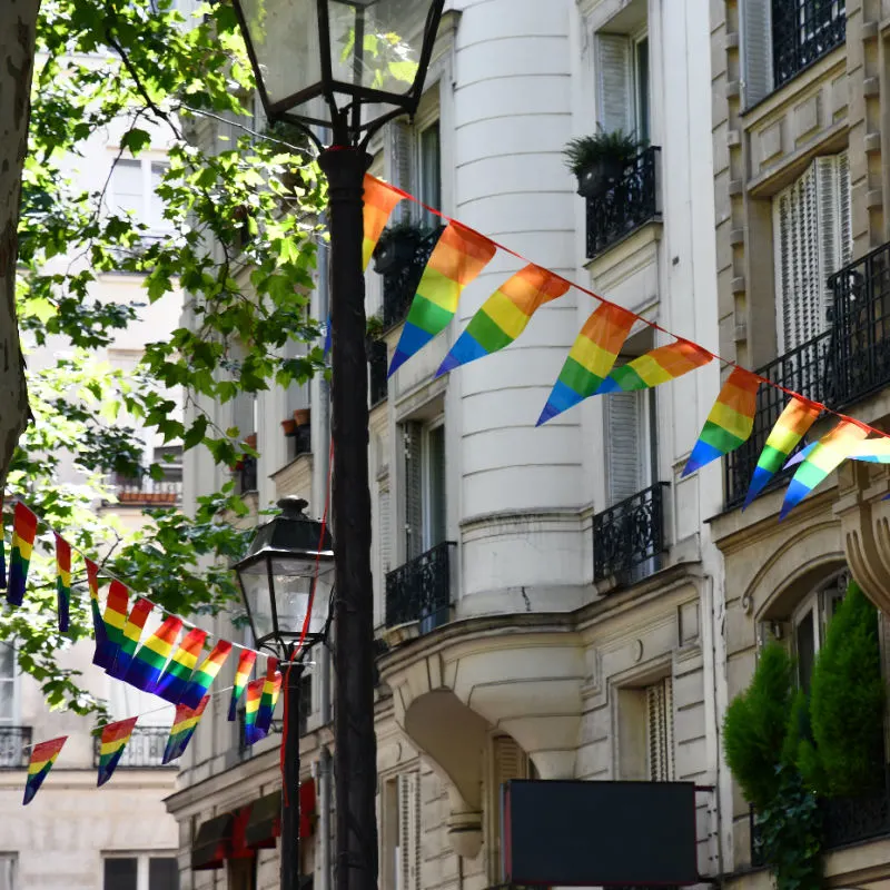 Pride flags in Mexico