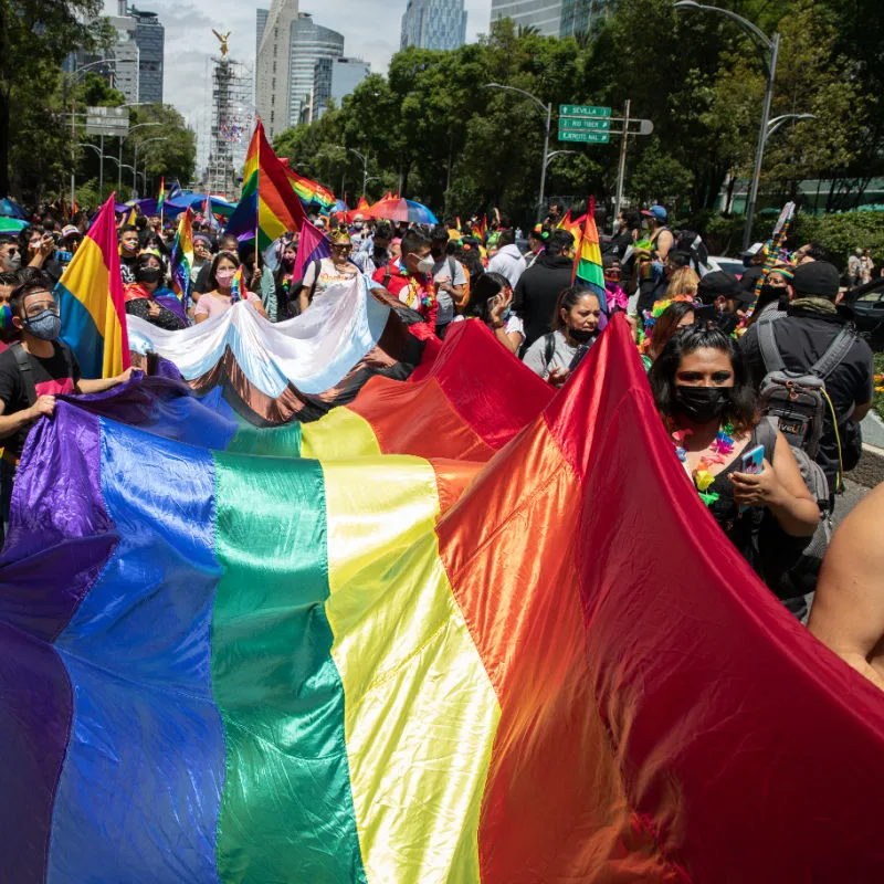 Pride parade in Mexico