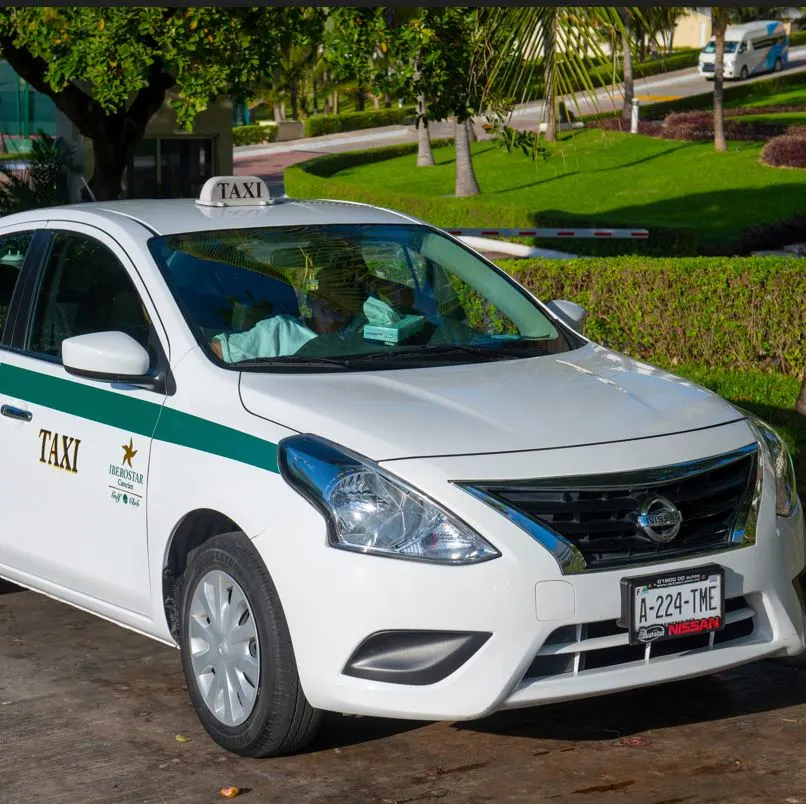 A taxi that you can find at a Mexican beachtown