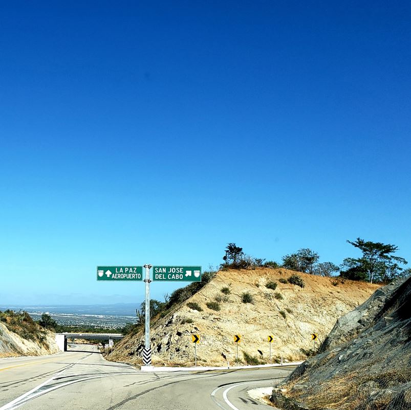 The Transpeninsular Highway in Los Cabos