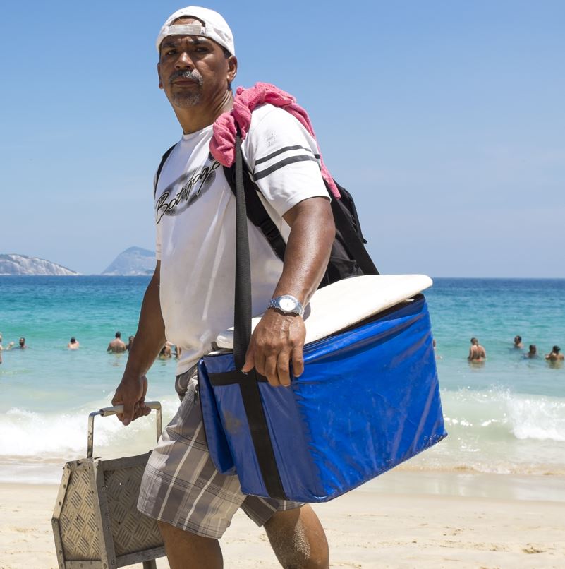Beach Vendor on Cabo Beach