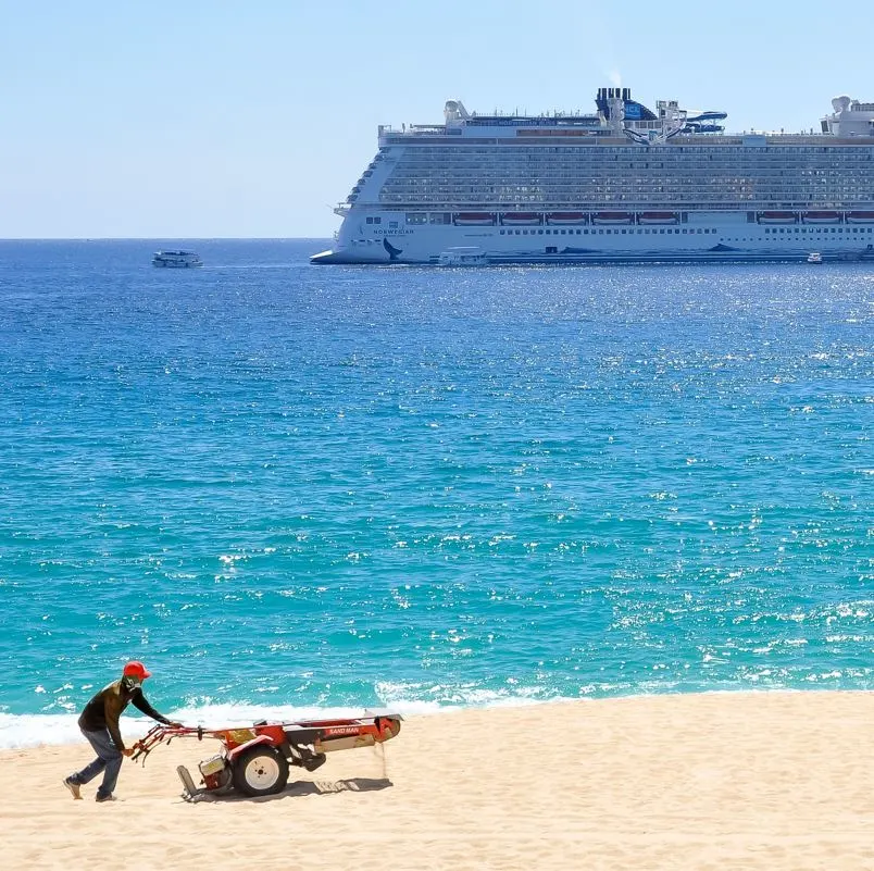 Cleaner Sand On Cabo Beaches