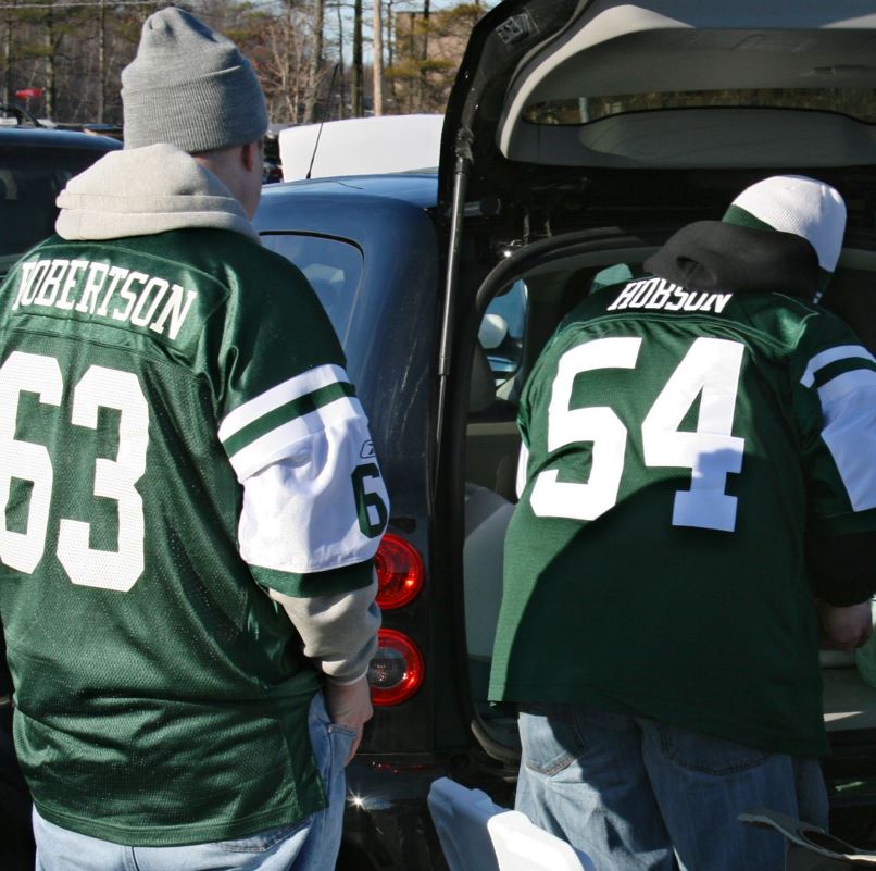 New York Jets Fans Tailgating