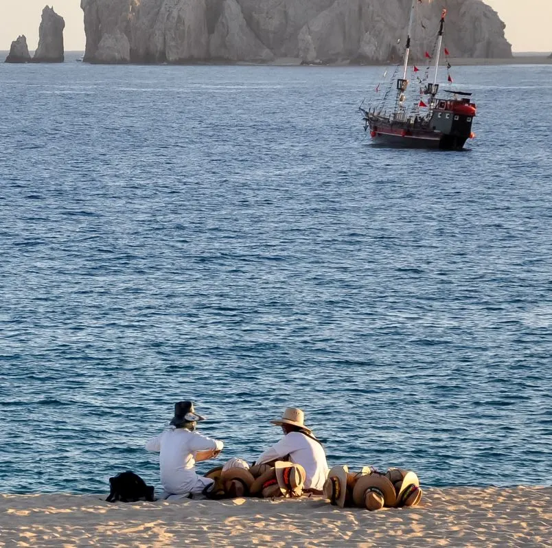 Sellers On El Medano Beach