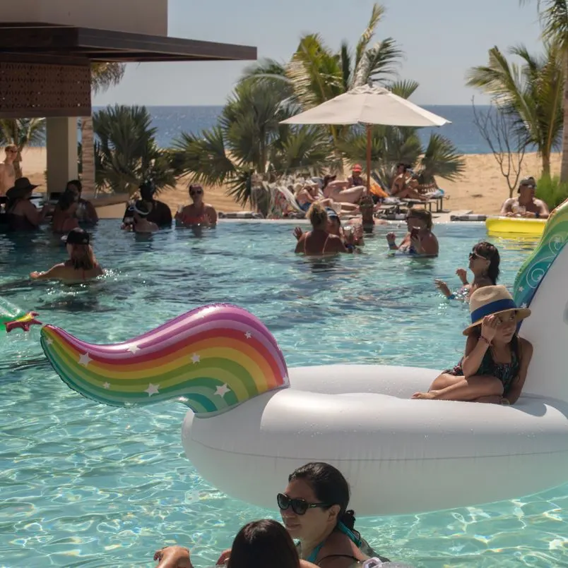 Tourists in Los Cabos