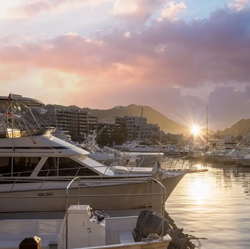 Cabo San Lucas Marina At Day Break