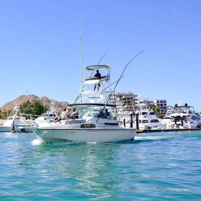 Fishing Boat In Cabo San Lucas Near the Marina