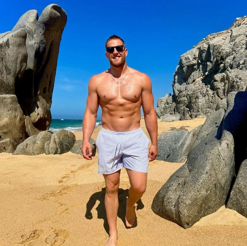 JJ Watt On Cabo Beach