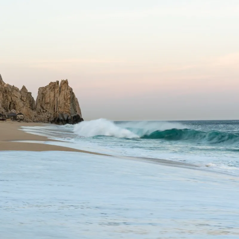 Deserted Los Cabos, Mexico Beach