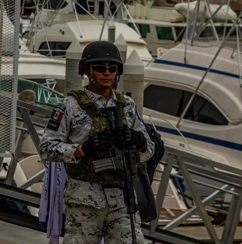Soldier In Marina