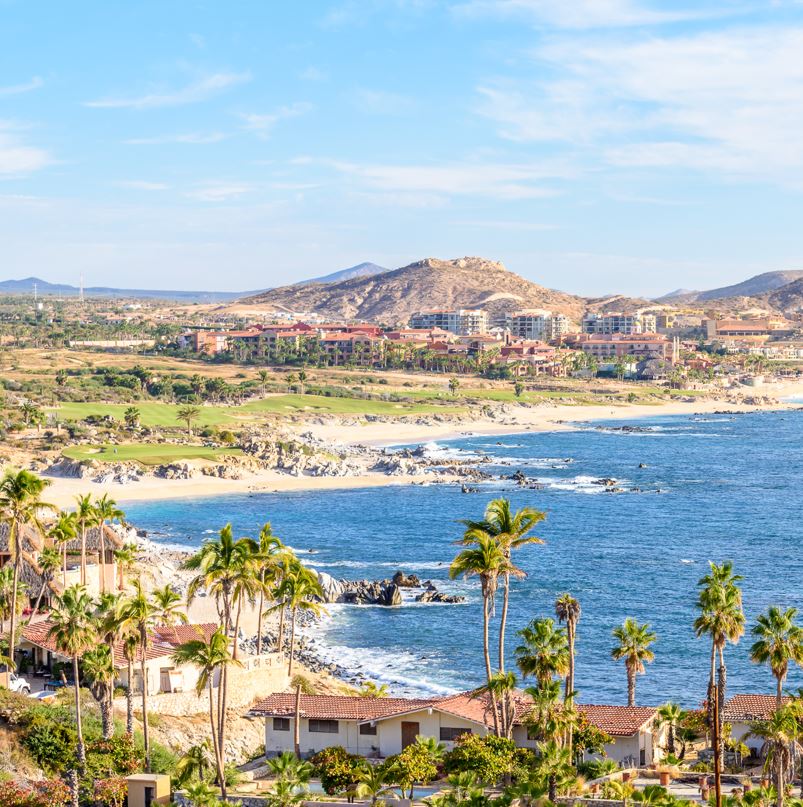 View Of The San Jose Del Cabo Coastline