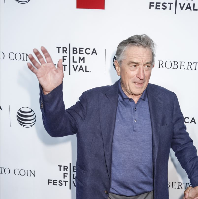 Robert De Niro on the film festival red carpet