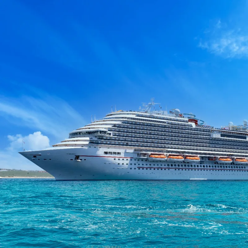 Cruise ship on the coast of Cabo San Lucas