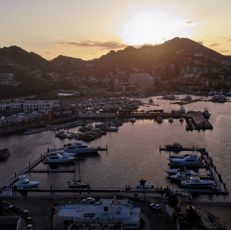 Busy Cabo Marina