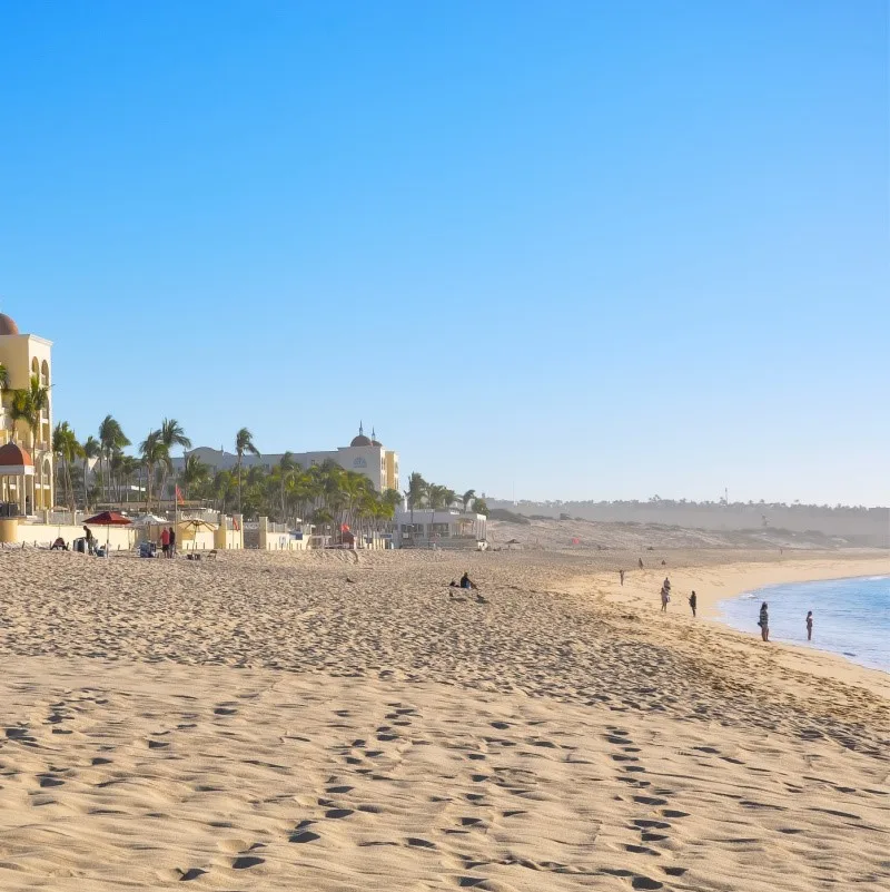 Cabo Beach Tourists