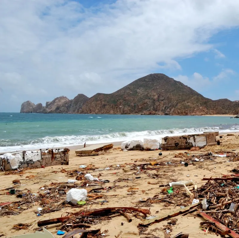 Dirty Beach in Cabo San Lucas, Mexico