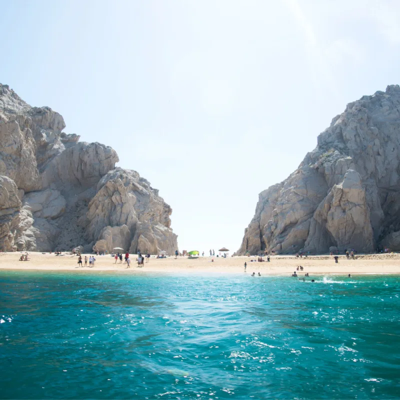 Lover's Beach In Los Cabos