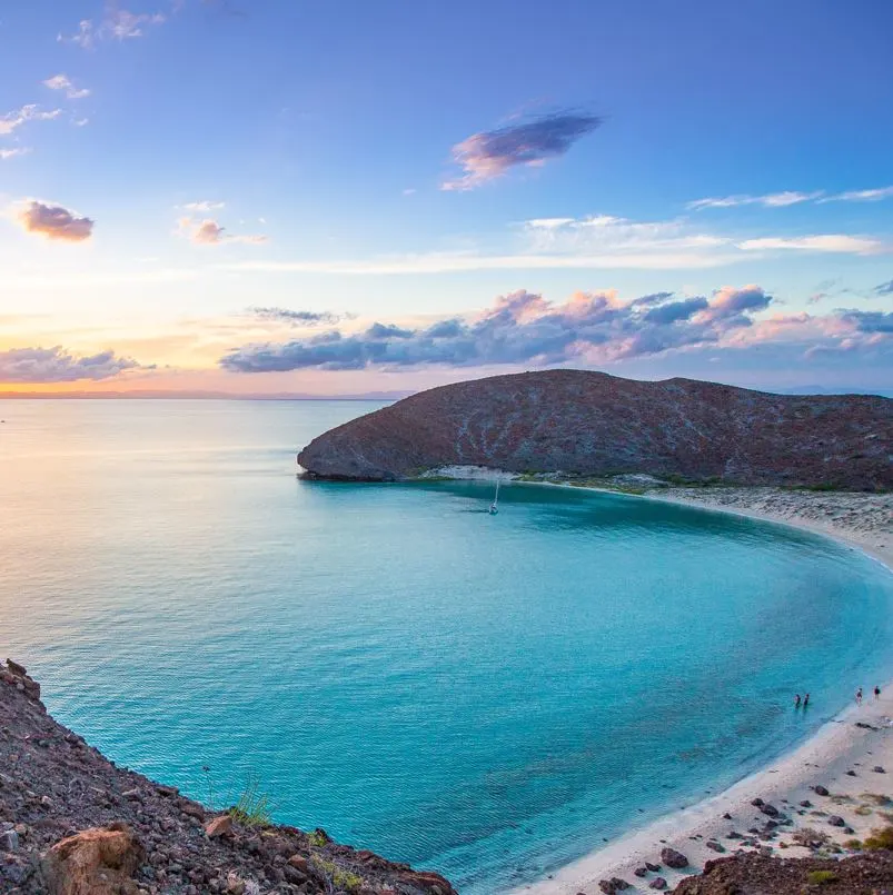 Balandra Beach Bird's Eye View