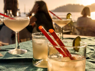 Drinks on Beach Cabo