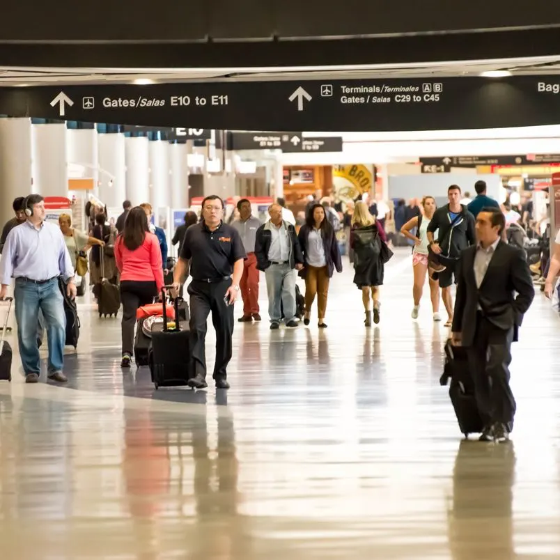 Terminal At George Bush Airport Houston