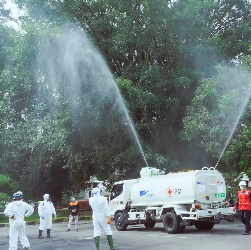 Truck Providing Pest Control Services