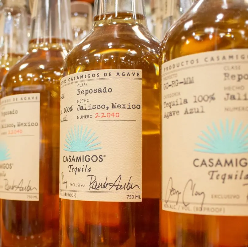 Casamigos tequila bottle