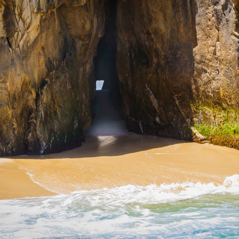 Cave Beach in Cabo