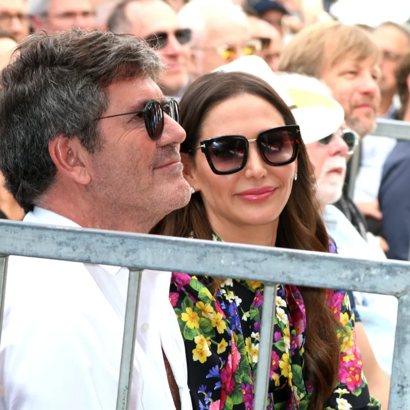 Simon Cowell and Lauren Silverman