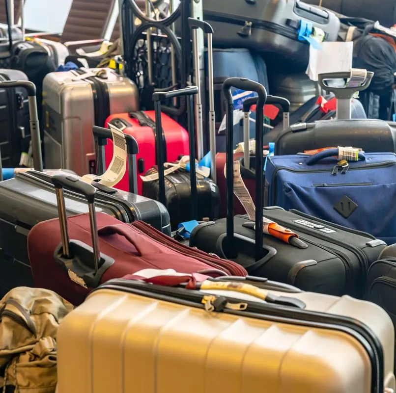 Bags Stranded At The Airport