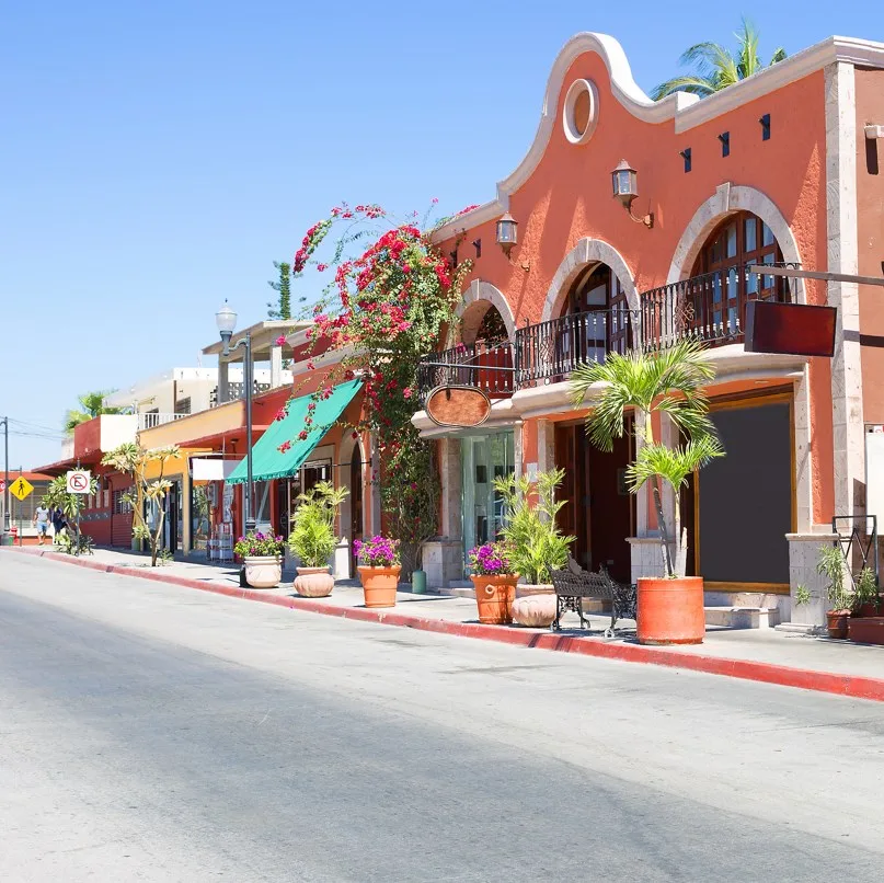 Colonial buildings in Cabo