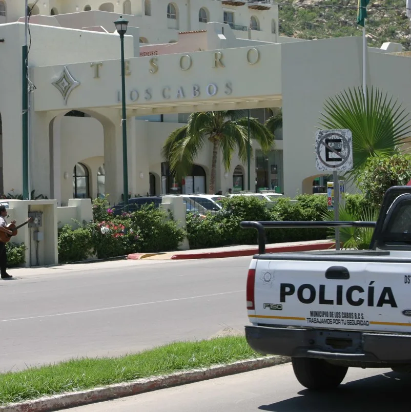 Municipal Police truck Los Cabos