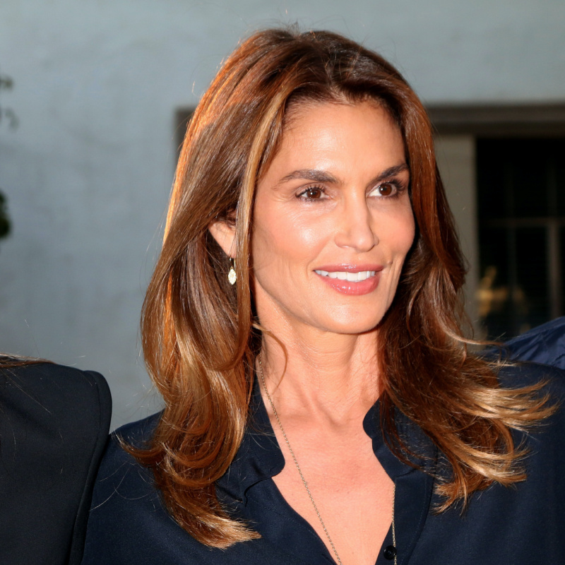 World famous supermodel Cindy Crawford
