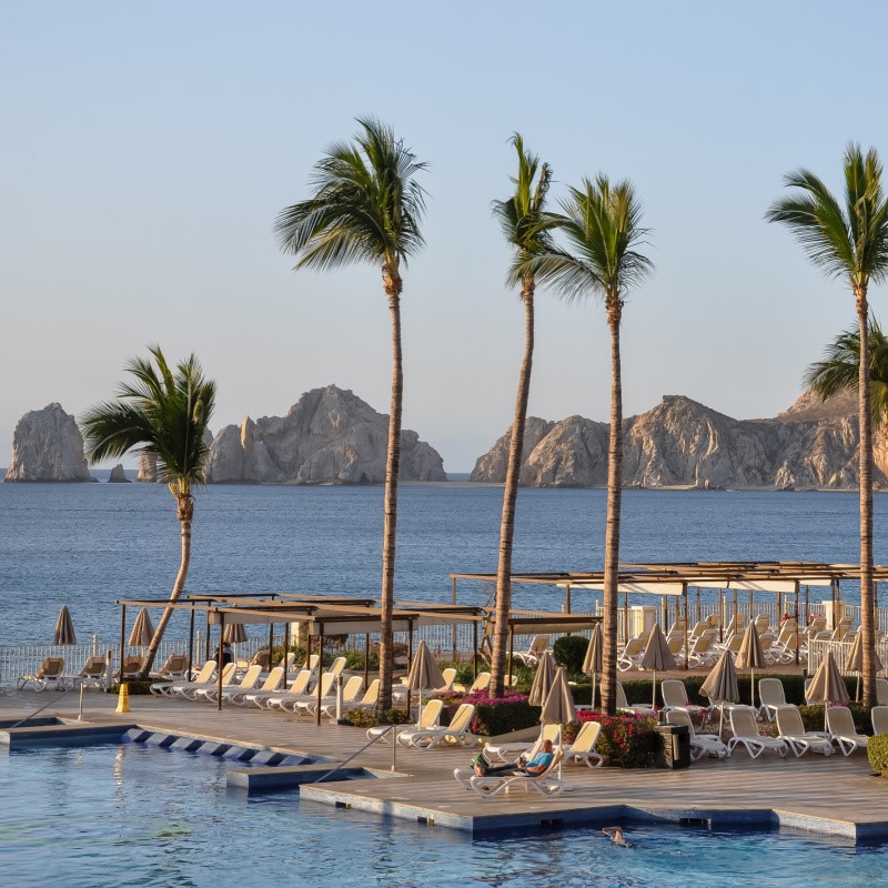 RIU Palace Los Cabos with the Arch and Land's End in the Background