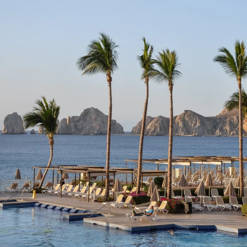 RIU Palace Los Cabos with the Arch and Land's End in the Background