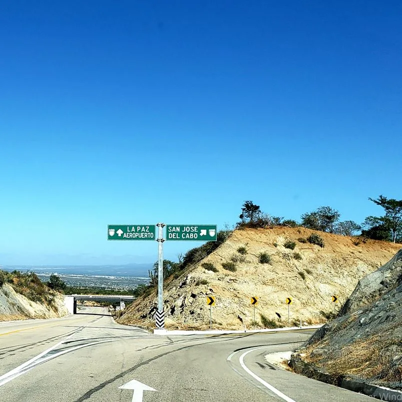 Road From Cabo San Lucas To La Paz