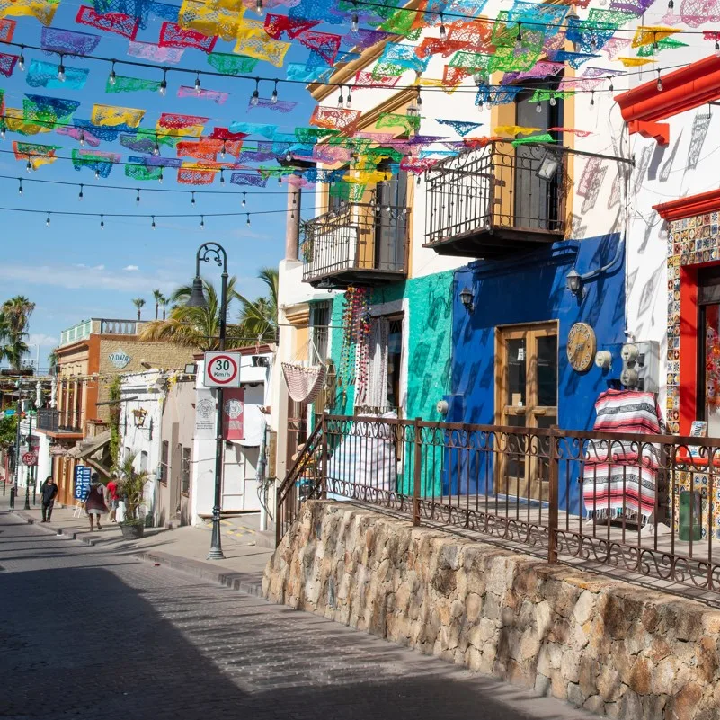 San Jose Del Cabo street, festival concept