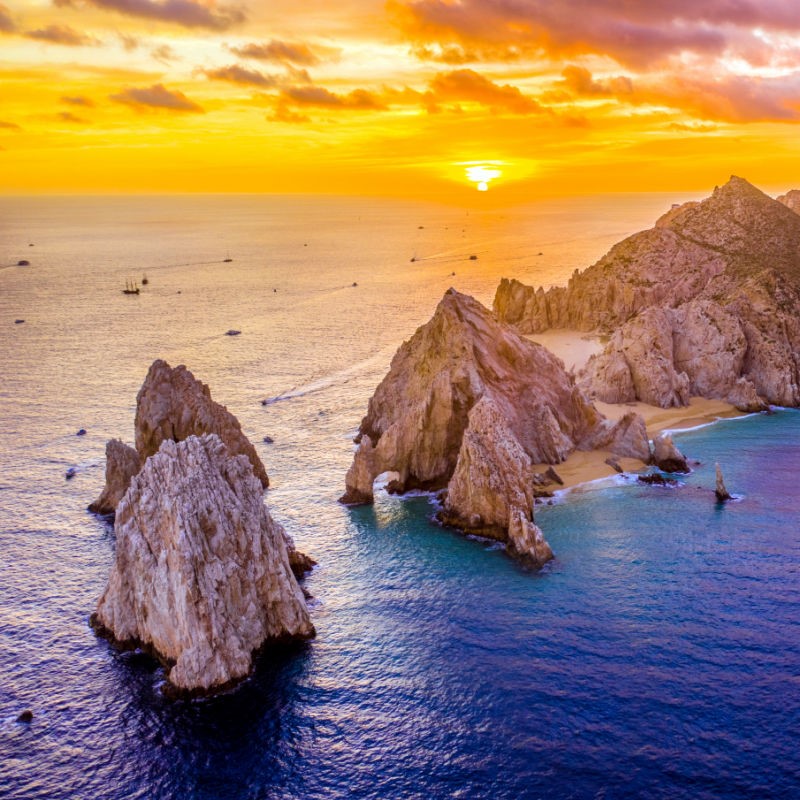Beautiful View of Land's End in Cabo San Lucas, Los Cabos