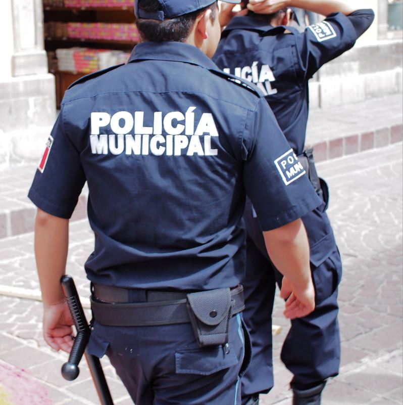 Municipal Police Patrolling the Streets